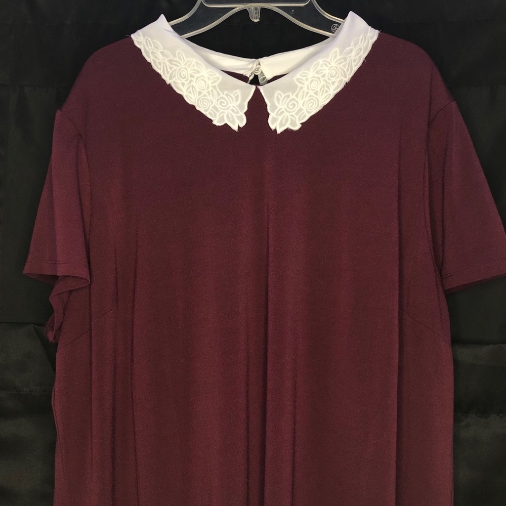 Maroon Dress